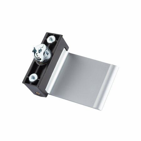 Global Door Controls Aluminum Storefront 4 Way Reversible Push Paddle TH1100-PUSH-AL
